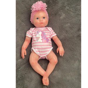 SERENDOLL 18" Full Silicone Reborn Baby Doll ,Not  Hollow Vinyl Doll